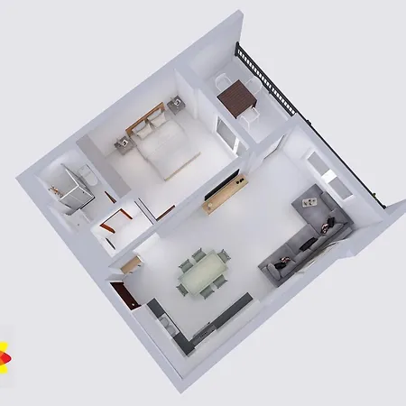 Apartamento Rose Sea View Sarandë